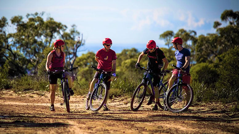 Hanging Rock Self Guided Mountain E Bike Tour