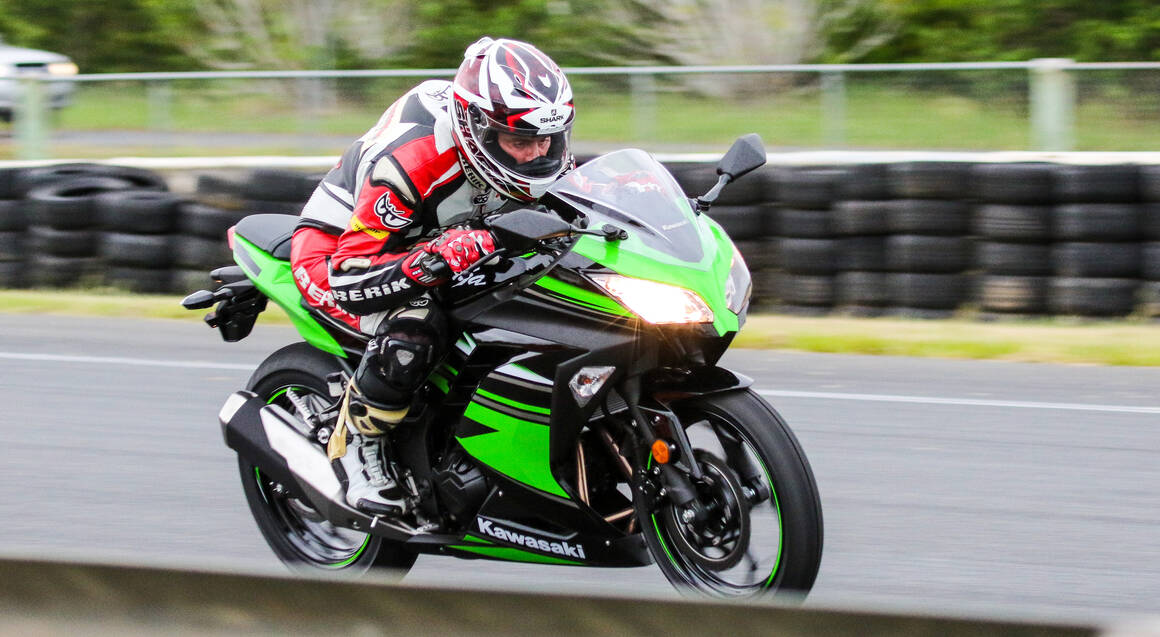 Kawasaki Motorbike Thrill Ride Vic