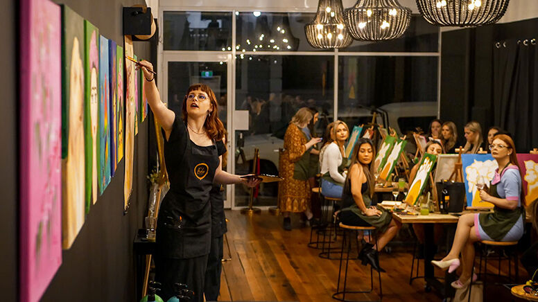 Luxe Sip and Paint Experience - 2.5 Hours - Hobart