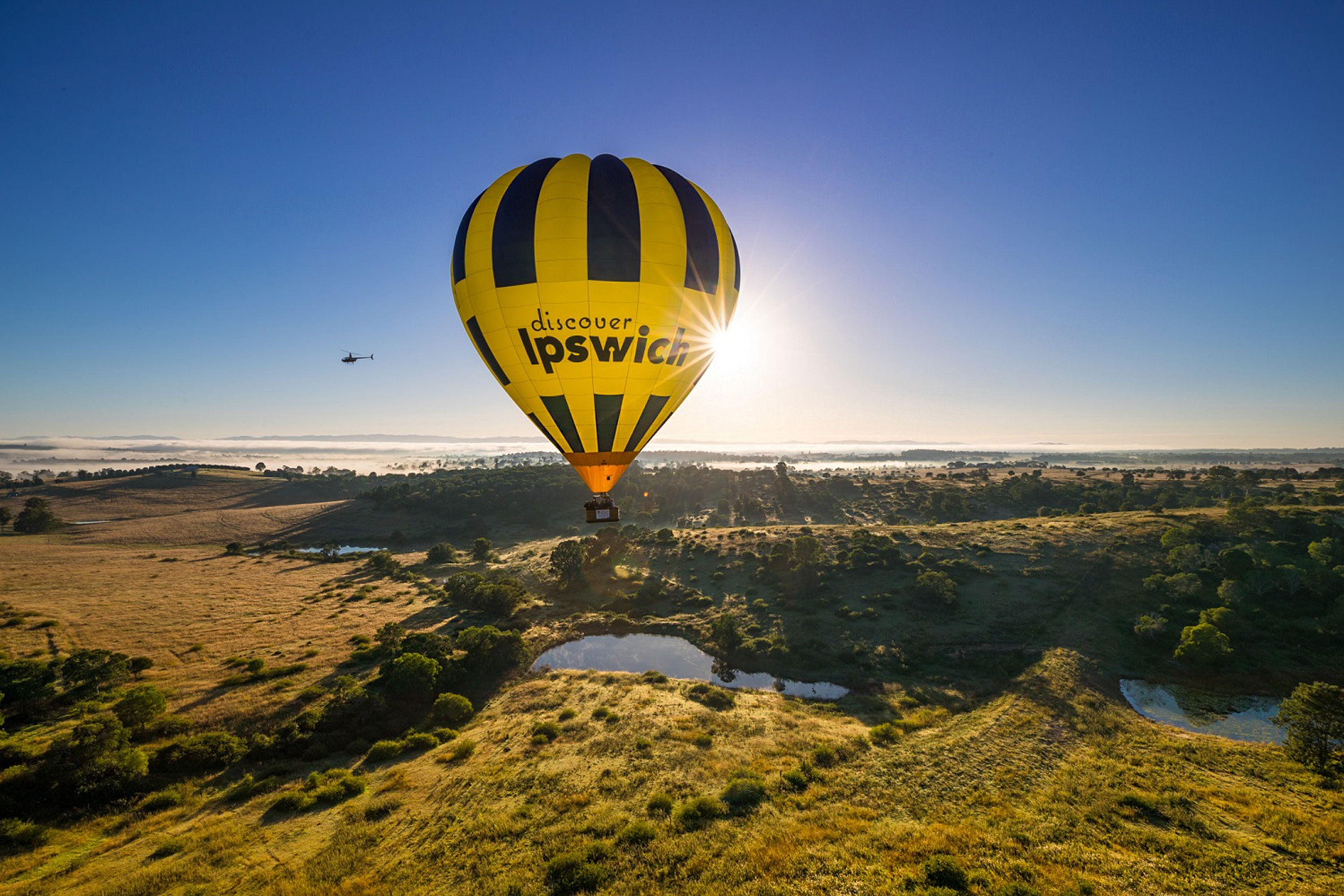 hot air balloon brisbane