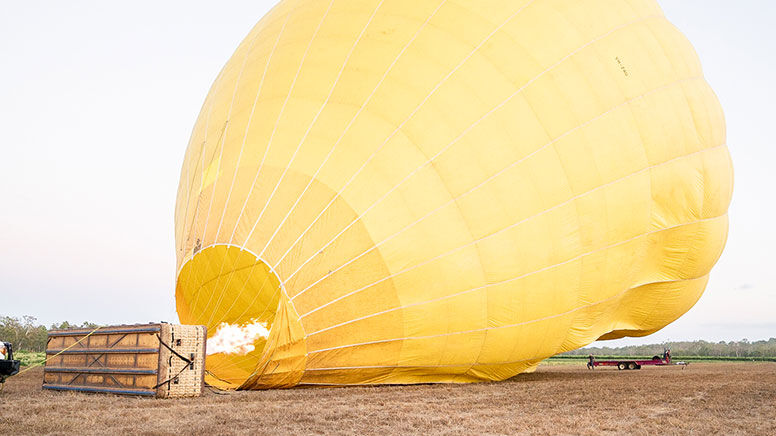 Hot Air Ballooning over the Atherton 