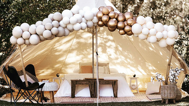 2 Night Glamping Tent Hire For 2