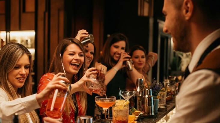 decoding cocktail hours: how to master the flow of... Cocktail Making Experience with Grazing Board - 3 Hours