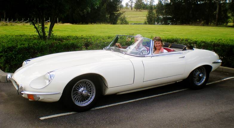 1968 Jaguar E Type Full Day Car Hire - Sydney