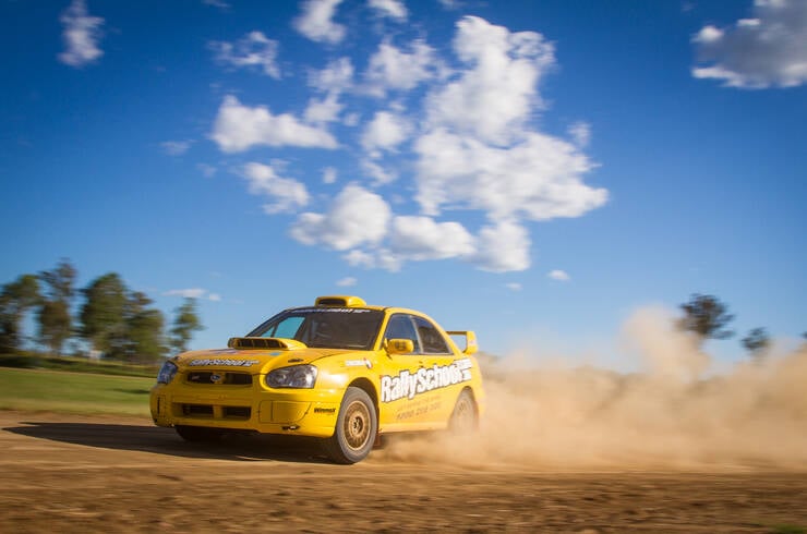 Rally Driving in the Hunter Valley