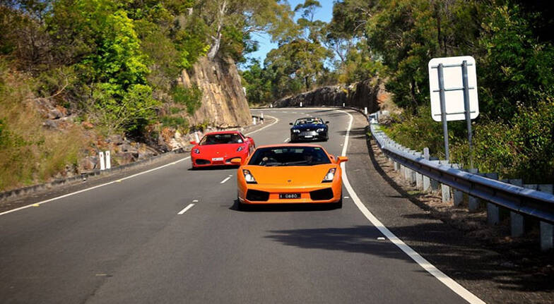Driver And Passenger Supercar Drive Day Weekend
