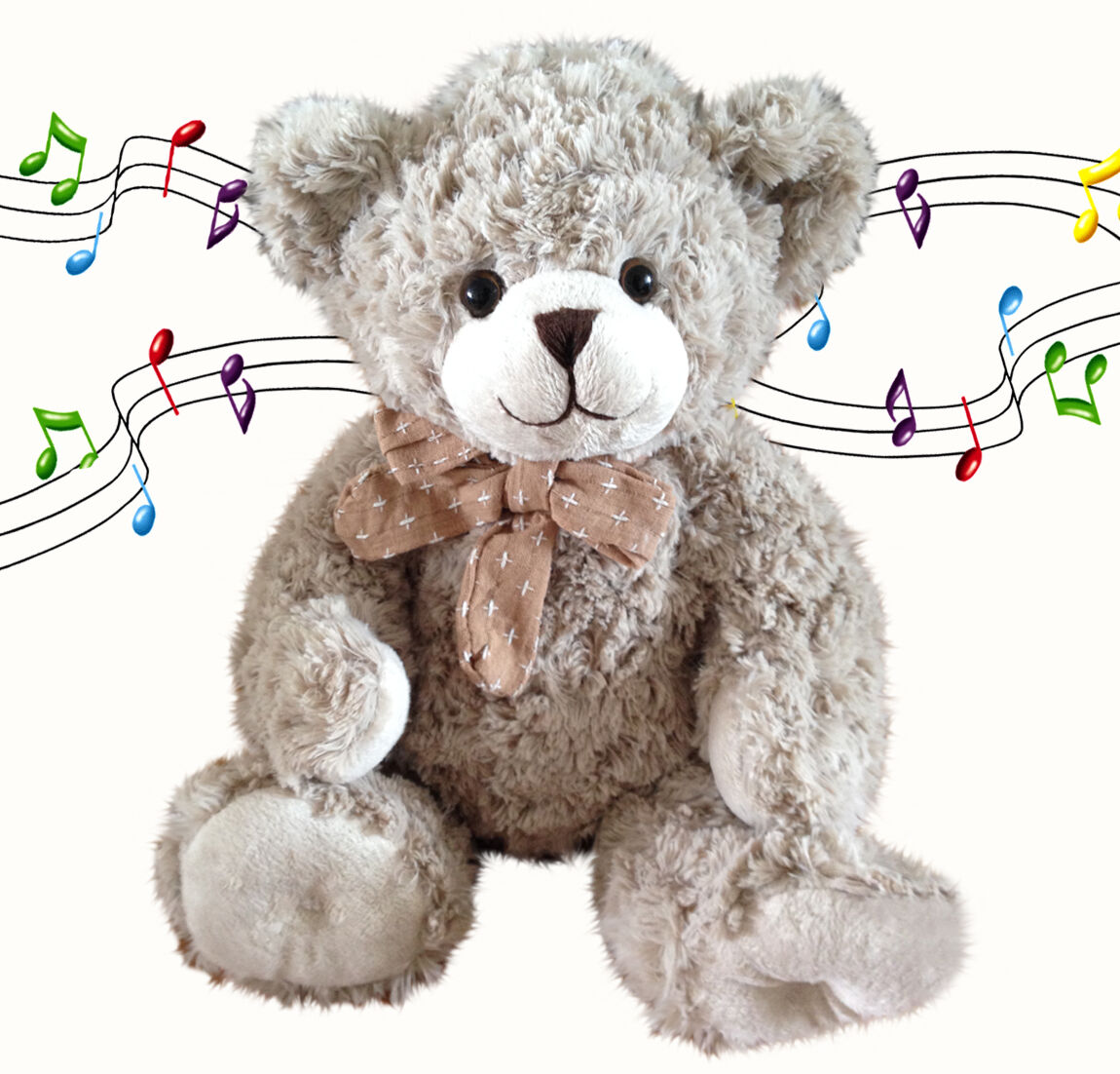 Personalised Singing Teddy Bear