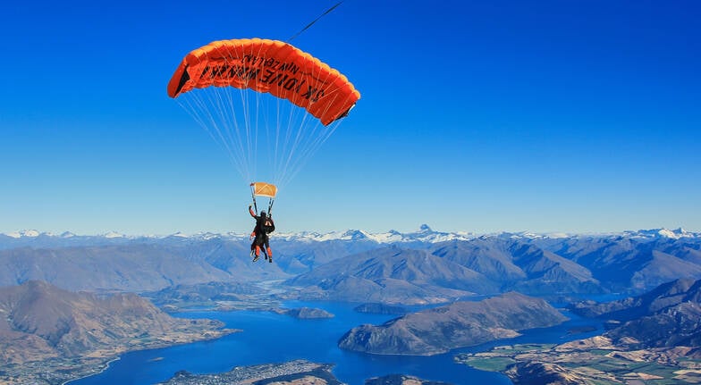 Tandem Skydive Over Wanaka - 12,000ft